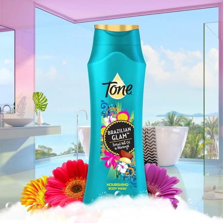 Tone Body Wash, Brazilian Glam, 18 Ounce