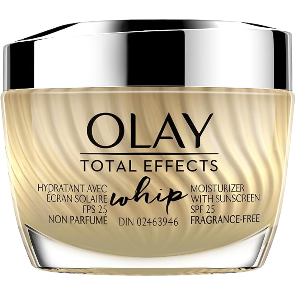 Olay Face Moisturizer by Olay Total Effects Whip | Vitamin C and Vitamin E with Sunscreen SPF 25, 50 g