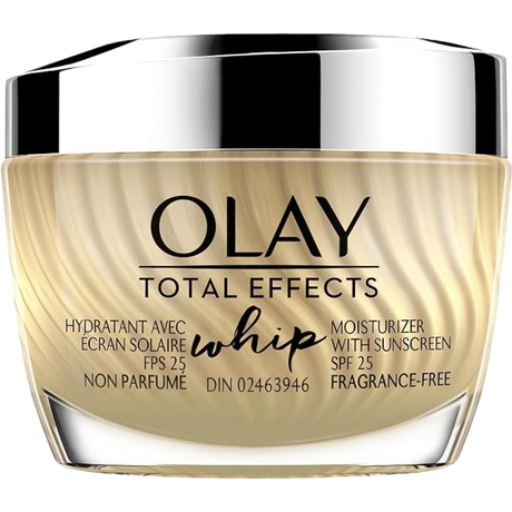 Olay Face Moisturizer by Olay Total Effects Whip | Vitamin C and Vitamin E with Sunscreen SPF 25, 50 g