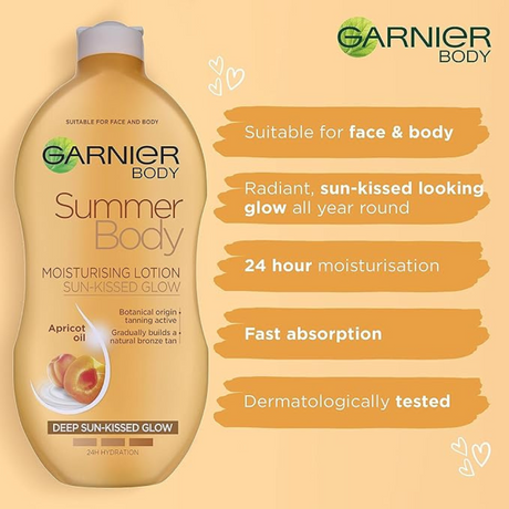 Garnier Summer Body Lotion - Deep