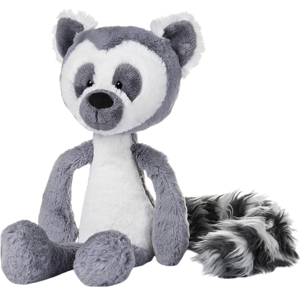 Gund Toothpick Casey Lemur Plush Stuffed Animal, Black and White, 15"