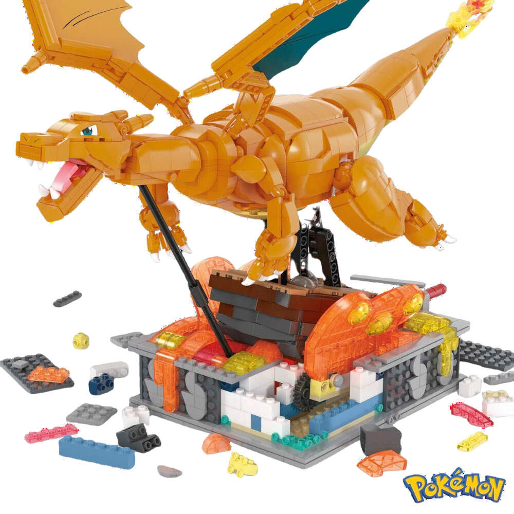 MEGA Pokémon Action Figure Building Toys Charizard 1664 Pieces