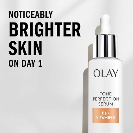 Olay Tone Perfection Serum with Vitamin B3+ Vitamin C, 1.3 fl oz