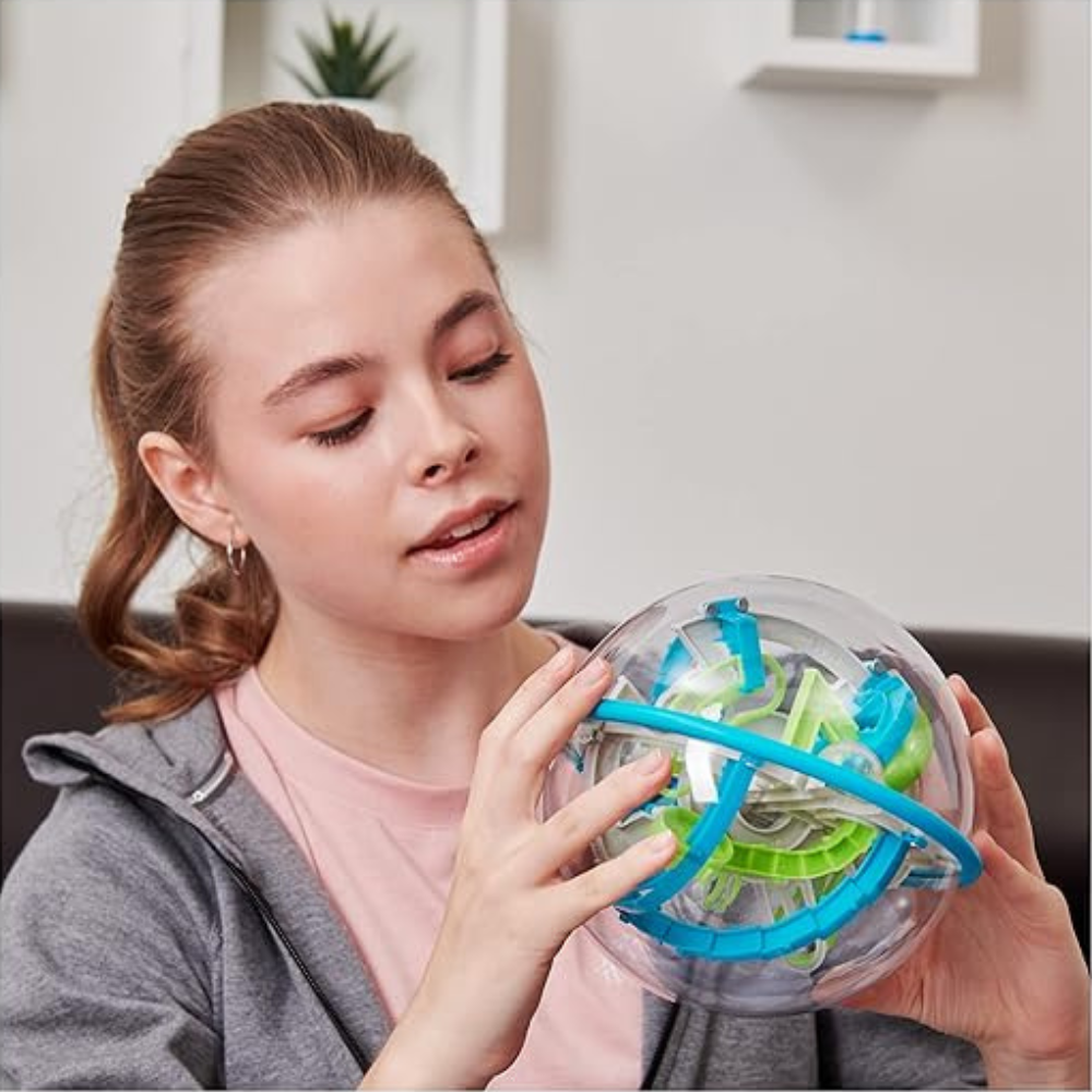 Perplexus Rebel 3D Maze Game Brain Teaser Gravity Puzzle Ball, Cool Stuff Adult Toy, Anxiety Relief Items, Sensory Toys for Adults & Kids Ages 8+