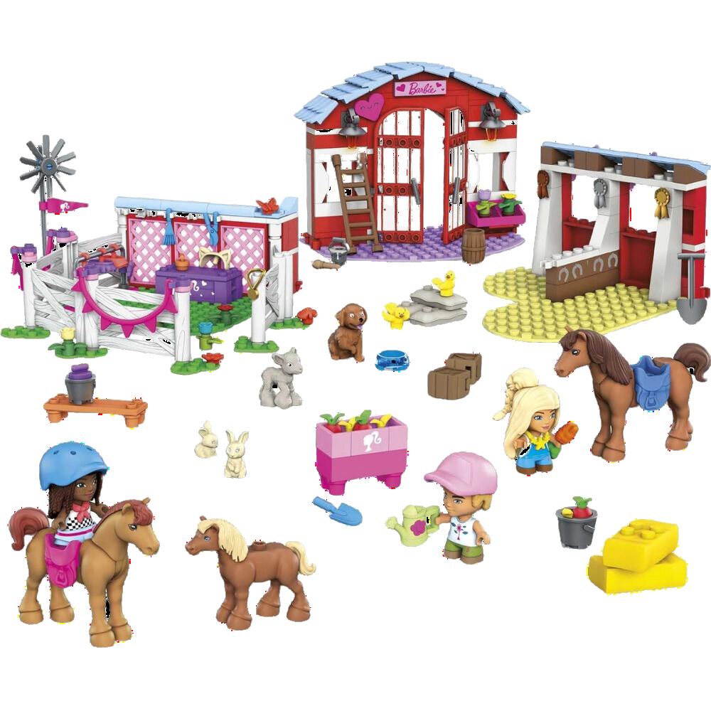 Mega Barbie Pets Horse Stable Set