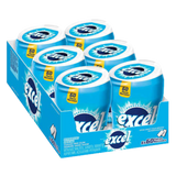 Excel Sugar-free Peppermint Gum Bottles 6 packs of 60
