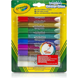 Crayola Washable Glitter Glue Pens, 9 Count, Colors may vary