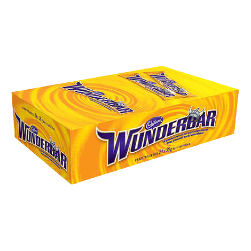 Cadbury Wunderbar Chocolate Bars 24 × 58 g