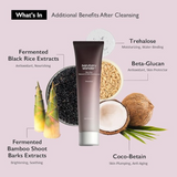 Haruharu Wonder Black Rice Moisture 5.5 Soft Cleansing Gel 100ml Fermented Black Rice Face Wash Foam Cleanser