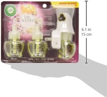 Air Wick Life Scents Plug In Scented Oil Summer Delights 1 Warming Device + 3 Refills air freshener 60mL
