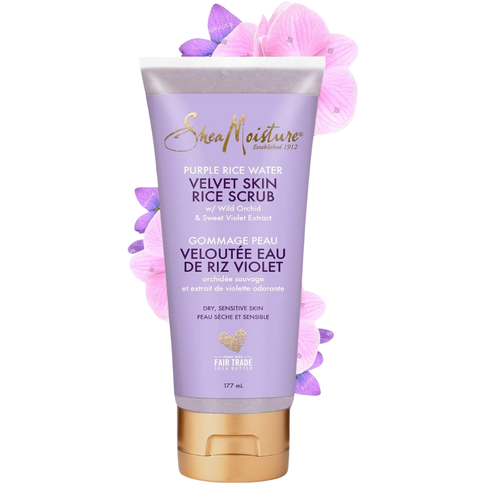 Shea Moisture Purple Rice Water Rice Scrub