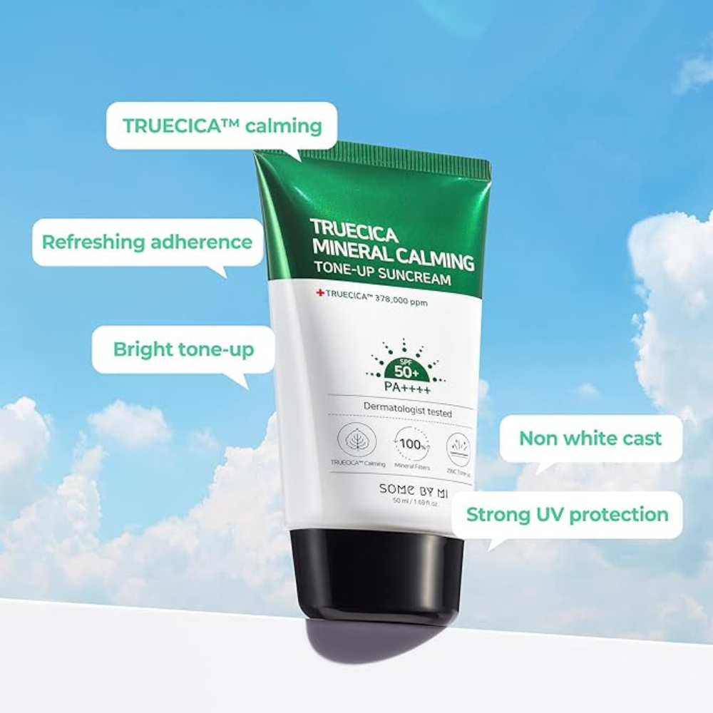 SOME BY MI Truecica Mineral Calming Tone-Up Suncream