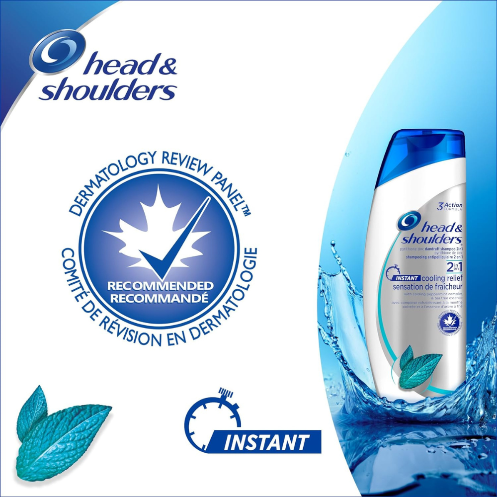 Head & Shoulders Instant Cooling Relief Anti-dandruff Shampoo