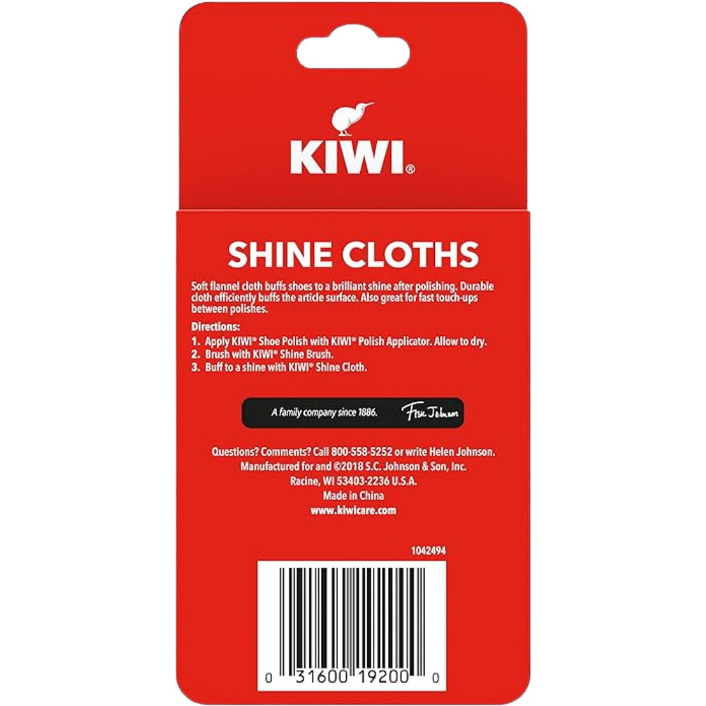 Kiwi Shoe Shine Cloths