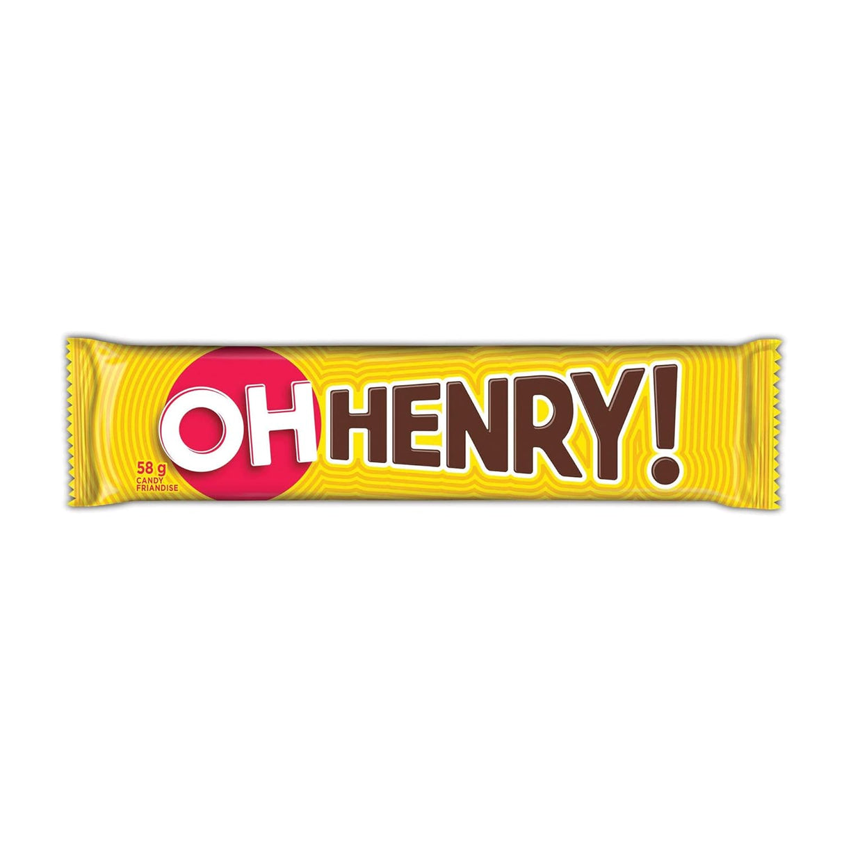 4 Full Sized OH Henry! Chocolate Candy Bars 232g (Imported From Canada)