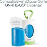 Diaper Genie Portable Diaper Pail Bag Refill, 25 Count (Pack of 2)