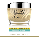 Olay Face Moisturizer by Olay Total Effects Whip | Vitamin C and Vitamin E with Sunscreen SPF 25, 50 g