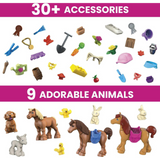 Mega Barbie Pets Horse Stable Set