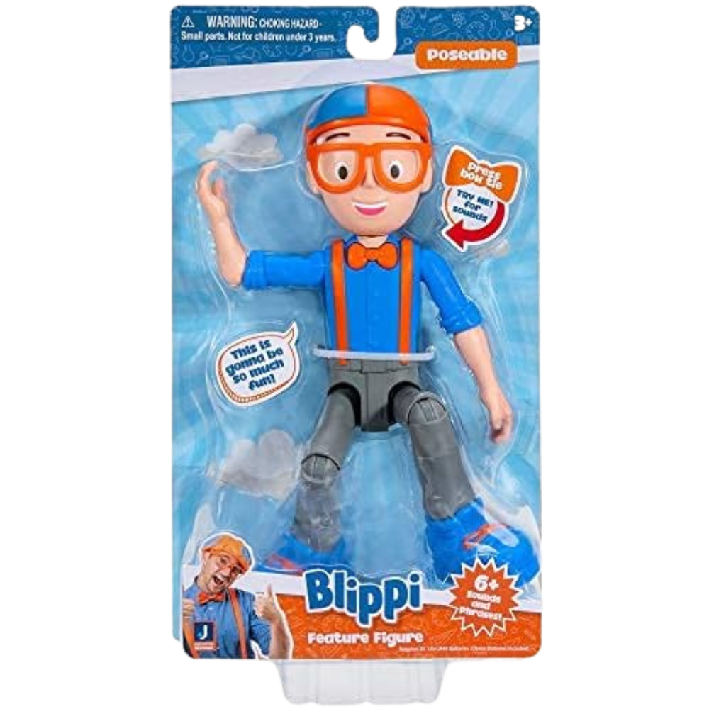 Blippi Talking Figure, 9-inch