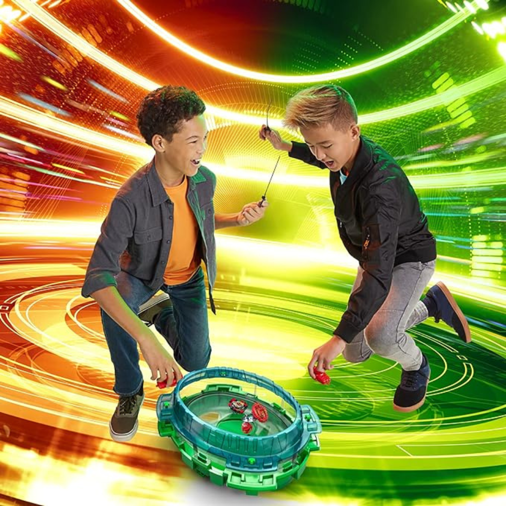 Hasbro F4694 / F4694AS00 / F4694AS00 Beyblade Burst QuadDrive Interstellar Drop Battle Set Game