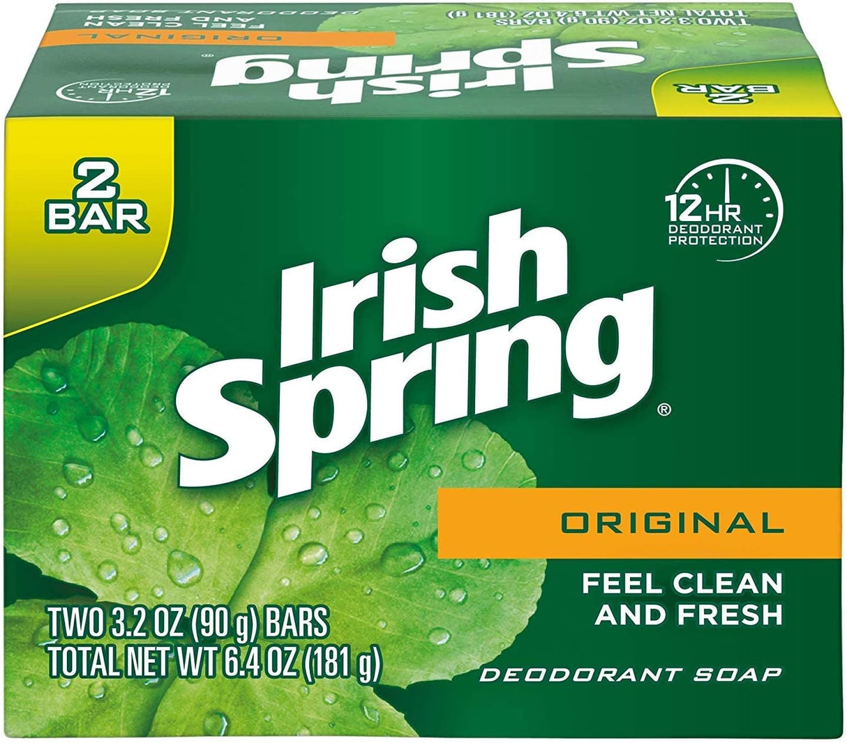 Irish Spring Original Deodorant Bar Soap