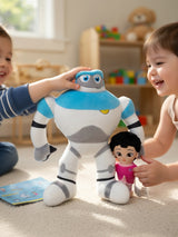 ARPO Robot Babysitter: 10" Arpo Feature & Cookie Interactive Plush Set