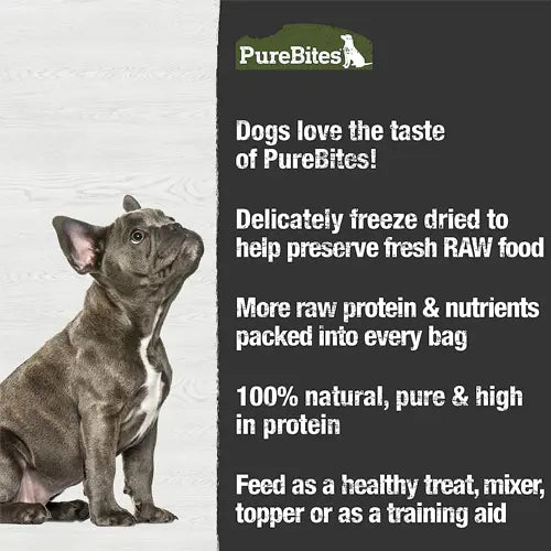 PureBites Beef Liver for Dogs, 8.8oz / 250g - Value Size