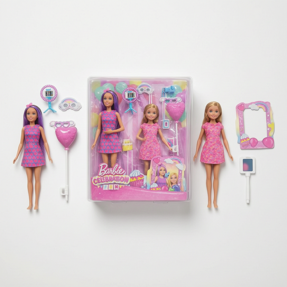 Barbie Celebration Fun Photobooth Dolls & Accessories Playset