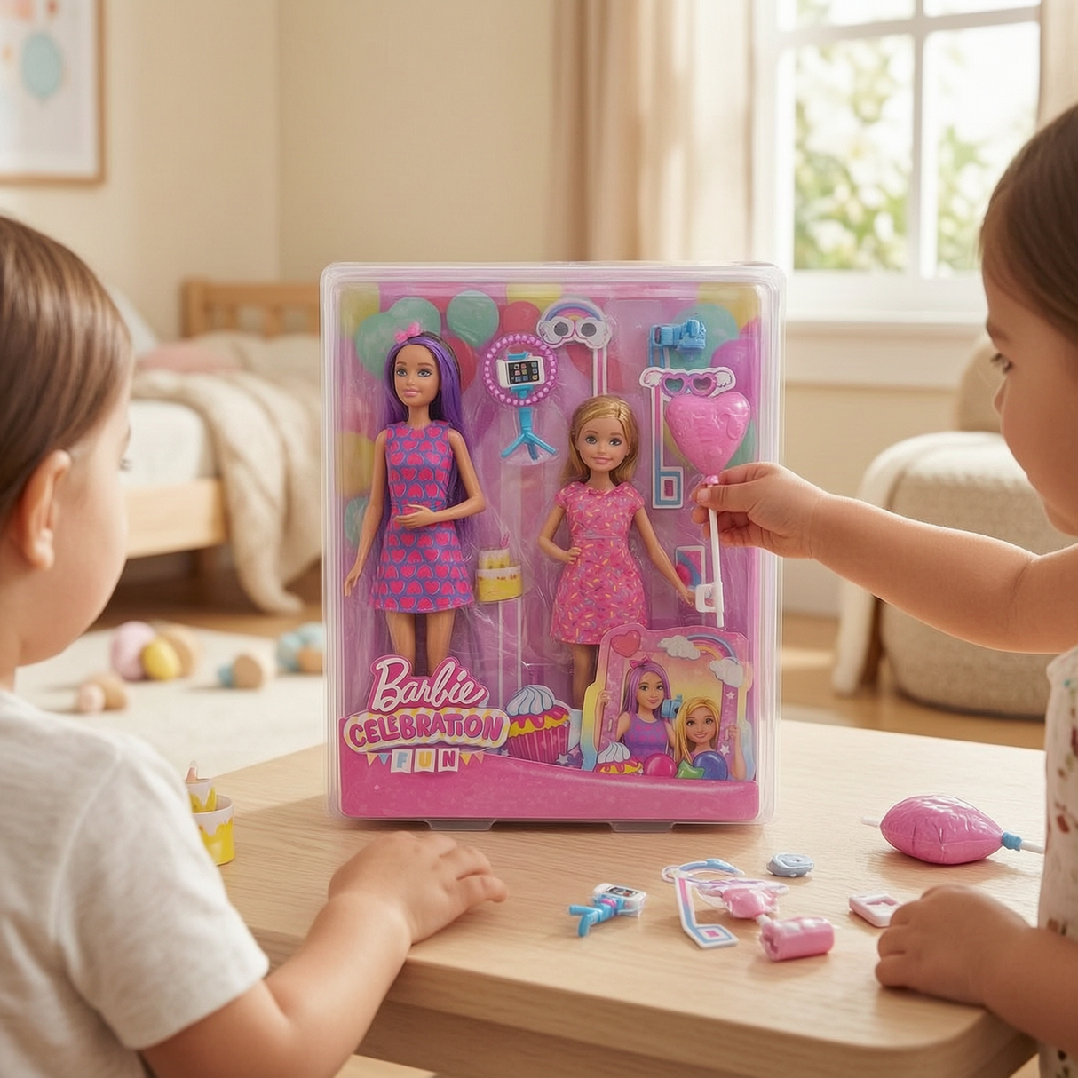Barbie Celebration Fun Photobooth Dolls & Accessories Playset