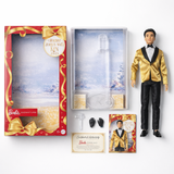 Barbie Signature 2025 Holiday Ken Collectible Fashion Doll (Gold Jacket)