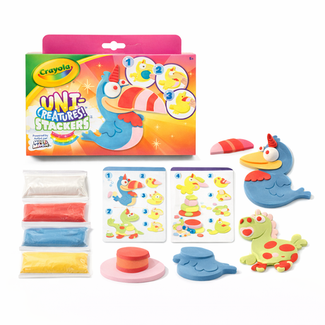 Crayola Uni-Creatures! Stackers Model Magic Kit