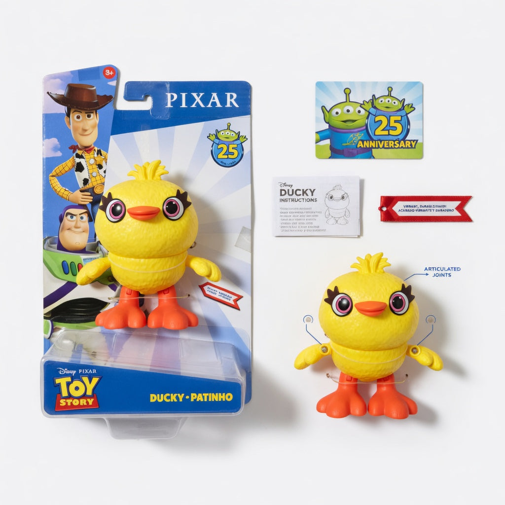 Disney Pixar Toy Story Ducky Articulated Figure (25th Anniversary Edition)