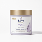 Dove Body Love Body Polish Night Recovery Body Scrub with Retinol & Botanical Oils 340g