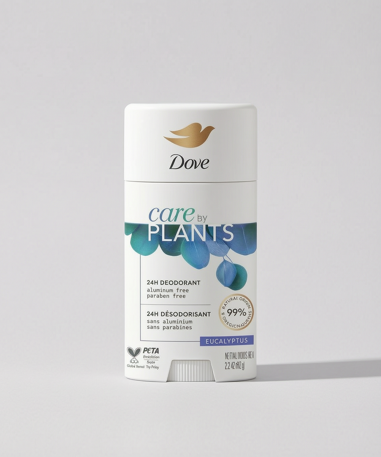 Dove Care by Plants Deodorant Stick Eucalyptus 74g (2.6 oz)