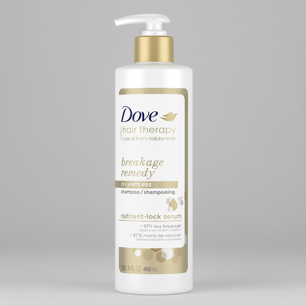 Dove Hair Therapy Breakage Remedy Shampoo with Nutrient-Lock Serum 400ml