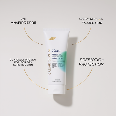 Dove Prebiotic + Protection Crème Body Serum 237ml