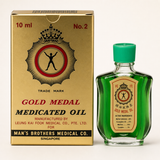 Gold Medal Medicated Oil with Refreshing Aroma 10ml