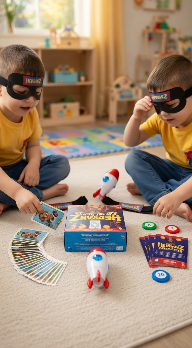 Hedbanz Blast Off! – High-Speed Guessing Game