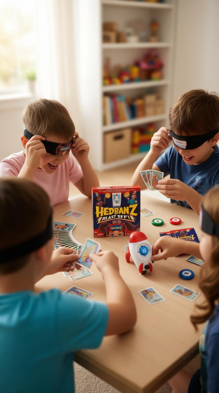 Hedbanz Blast Off! – High-Speed Guessing Game
