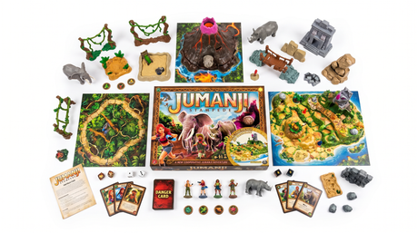 Jumanji Stampede Cooperative 3D Board Game