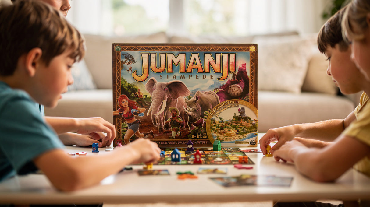 Jumanji Stampede Cooperative 3D Board Game