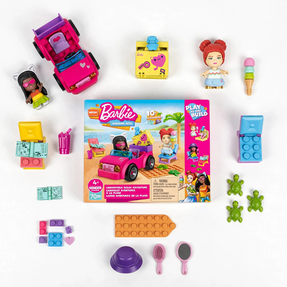 MEGA Barbie Building Sets – Convertible Beach Adventure