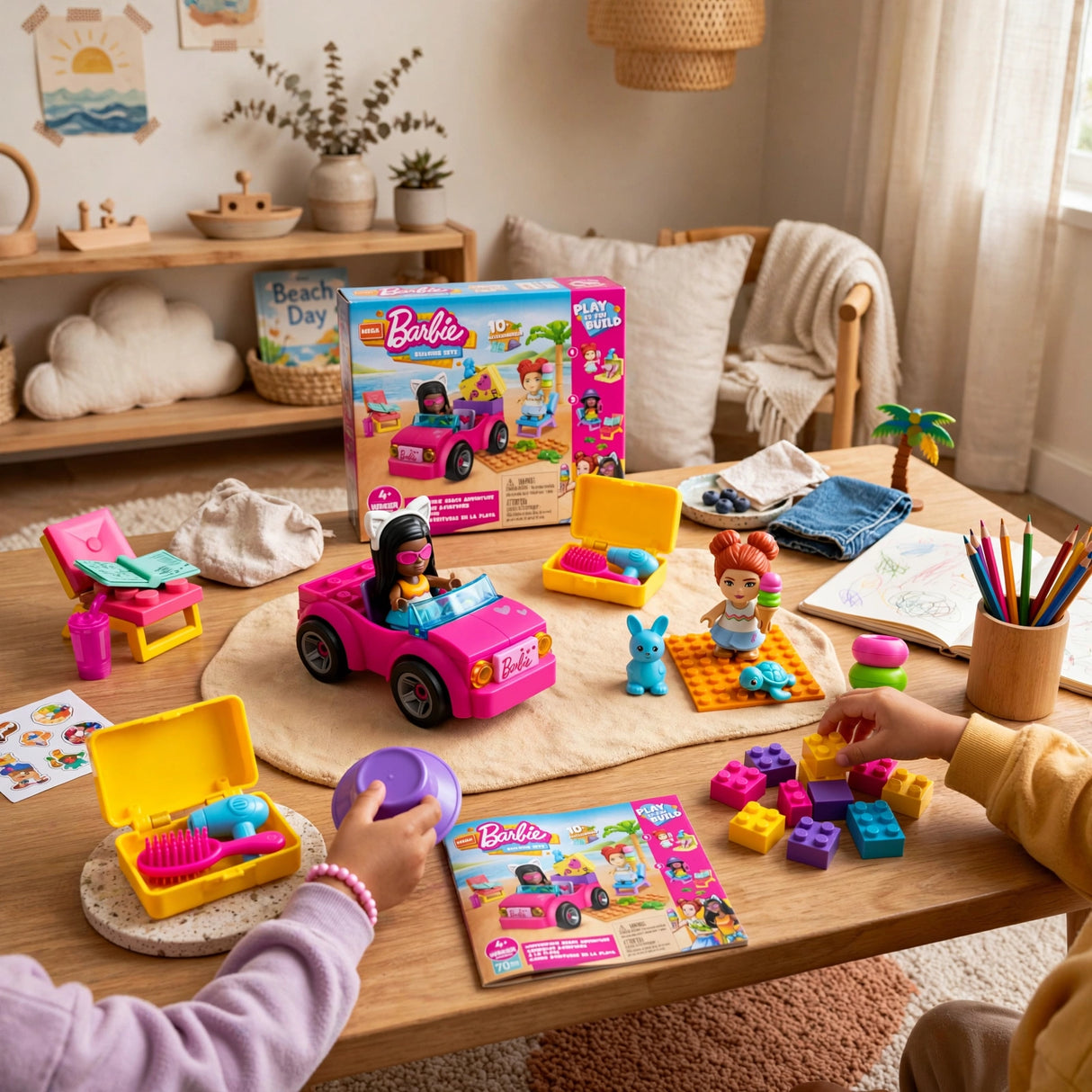 MEGA Barbie Building Sets – Convertible Beach Adventure