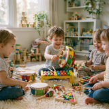 Melissa & Doug Band in a Box 10 Piece Musical Instrument Set