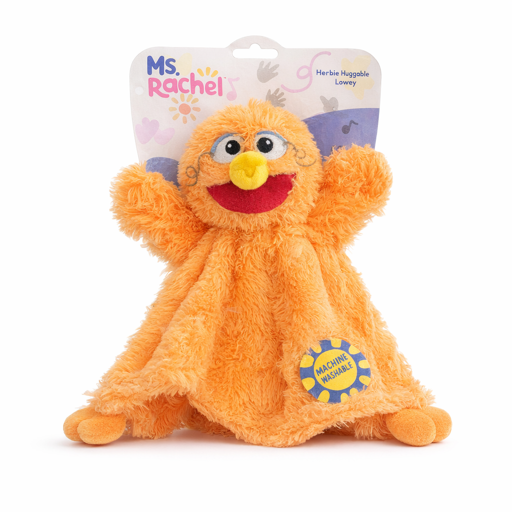 Ms. Rachel Herbie Huggable Lovey – Official Plush Security Blanket