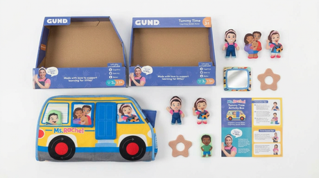 Ms. Rachel Tummy Time Activity Bus by GUND
