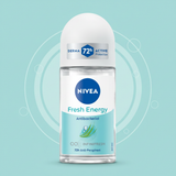 NIVEA Fresh Energy 72H Anti-Perspirant Deodorant Roll-On 50ml