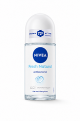NIVEA Fresh Natural Deodorant Roll-On 0% Aluminium 50ml