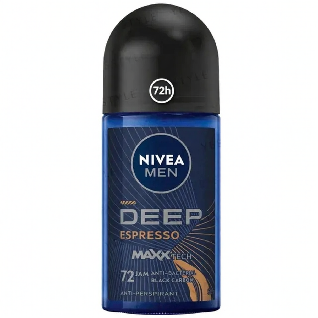 NIVEA Men Deep Espresso Anti-Perspirant Deodorant Roll-On, 50ml