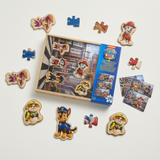 PAW Patrol: The Movie 4 Pack Wooden Jigsaw Puzzles – 24 Piece Puzzles with Character Pieces